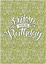 Select a verse or write your own. Organic Birthday A2280KW-X